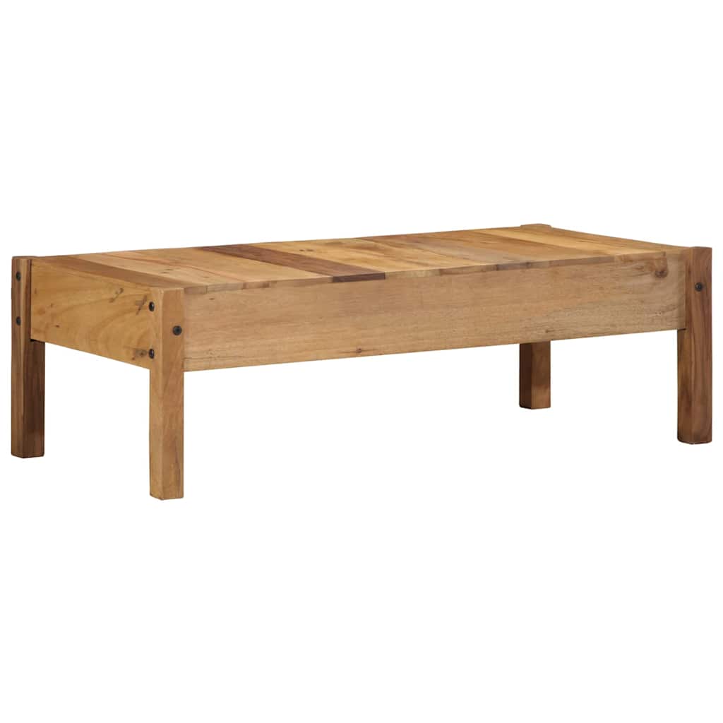 Table basse Marron 110 x 54 x 35 cm Bois Recyclé Solide - XIOS