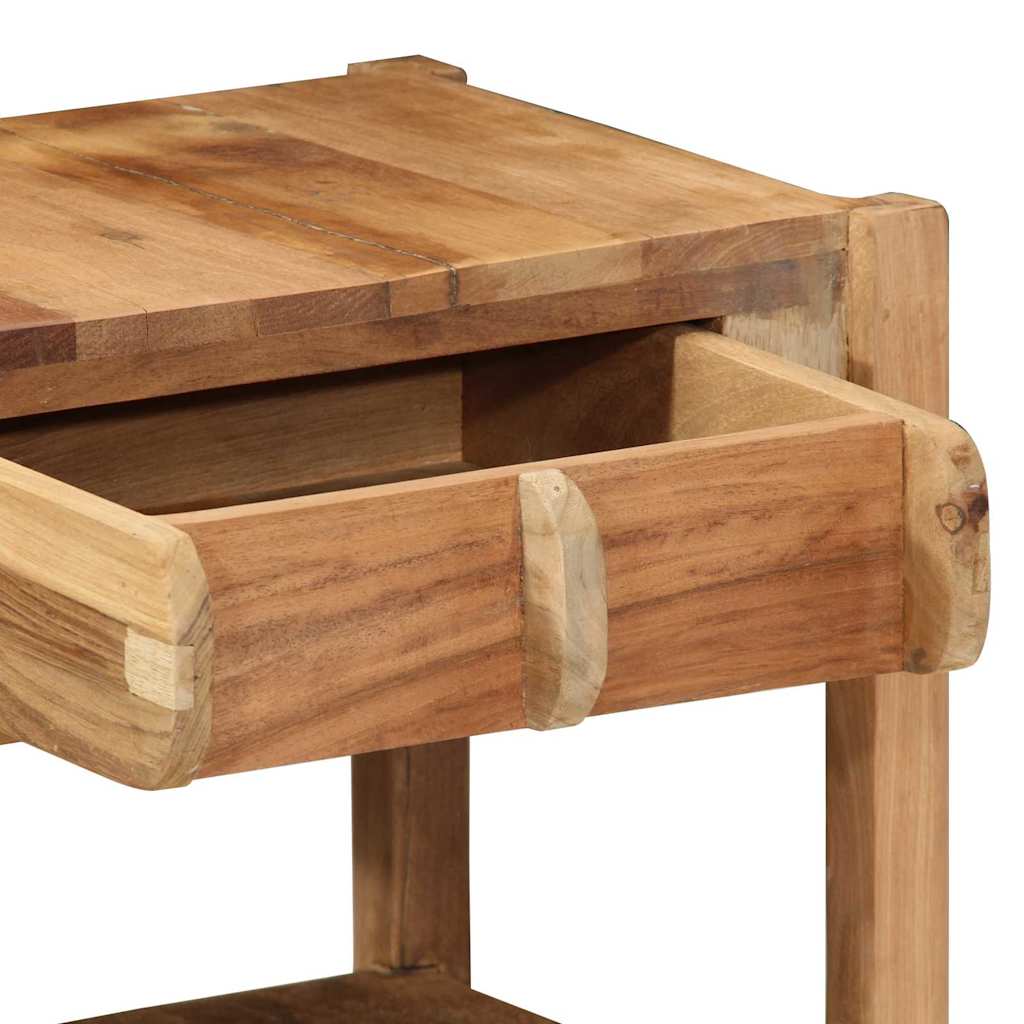 Table d'appoint Marron 43 x 32 x 46 cm Bois Recyclé Solide - XIOS