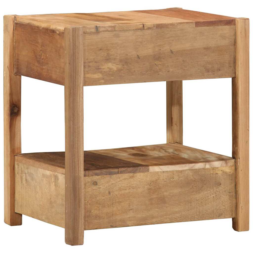 Table d'appoint Marron 43 x 32 x 46 cm Bois Recyclé Solide - XIOS