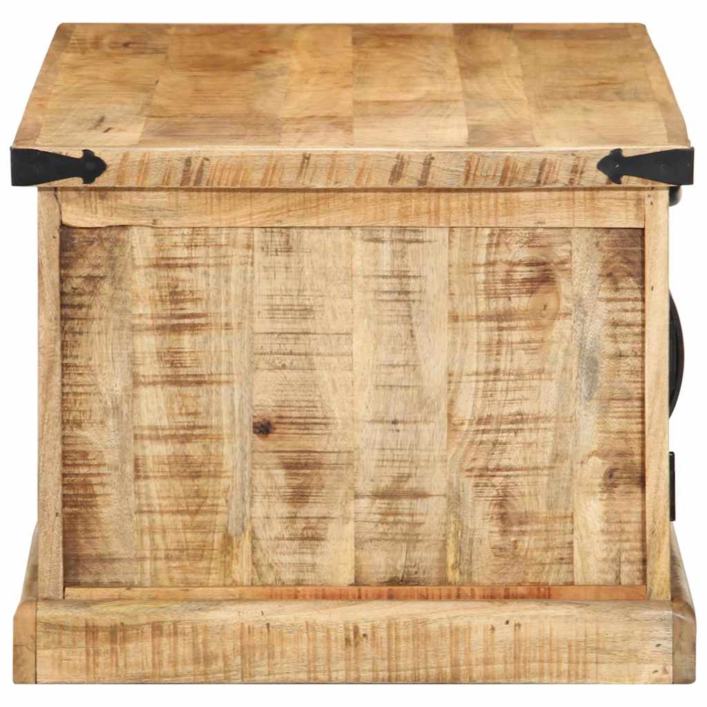 Table basse Marron 90 x 50 x 40 cm Bois de manguier massif - XIOS