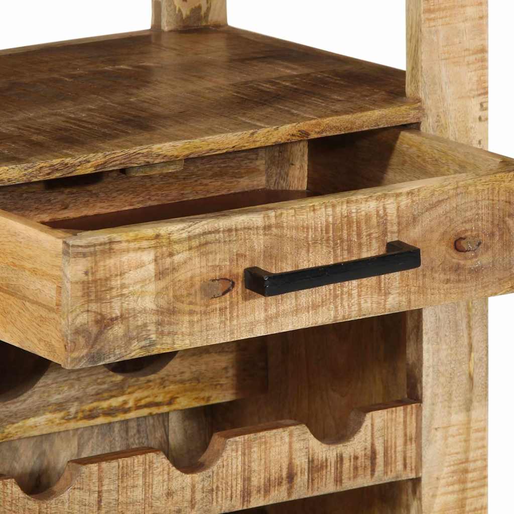 Chariot de cuisine Marron 55 x 40 x 80 cm Bois de mangue massif - XIOS