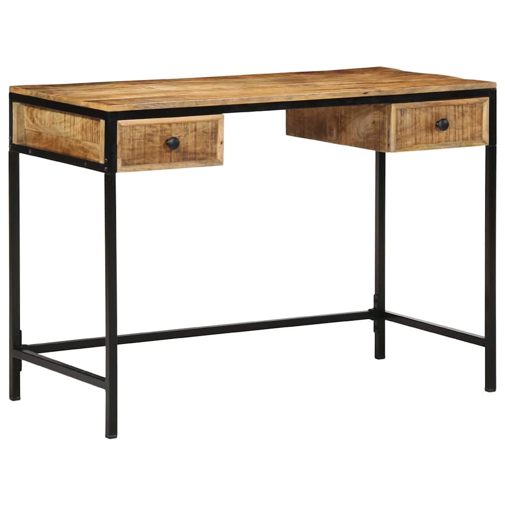 Bureau Marron 105 x 50 x 75 cm Bois de manguier massif - XIOS