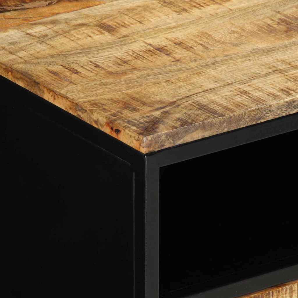 Table basse Marron 90 x 50 x 40 cm Bois de manguier massif - XIOS