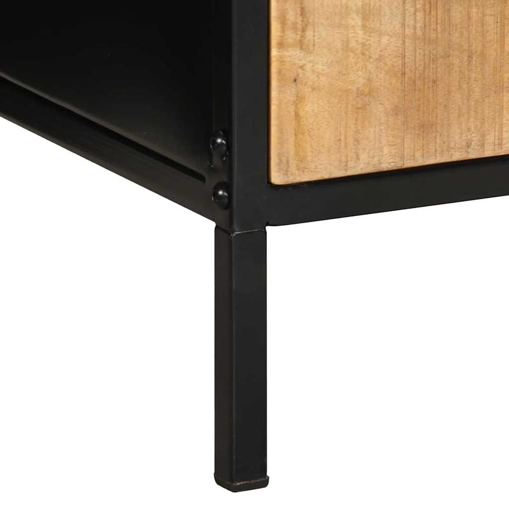 Cabinet de chevet 2 pcs Marron et Noir 40 x 35 x 50 cm - XIOS