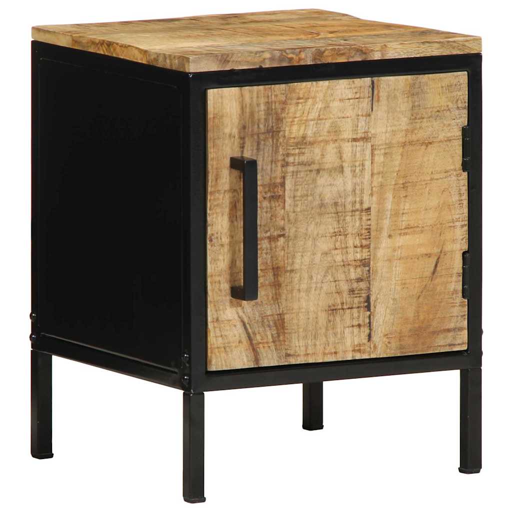 Cabinet de chevet Marron et noir 30 x 30 x 40 cm - XIOS