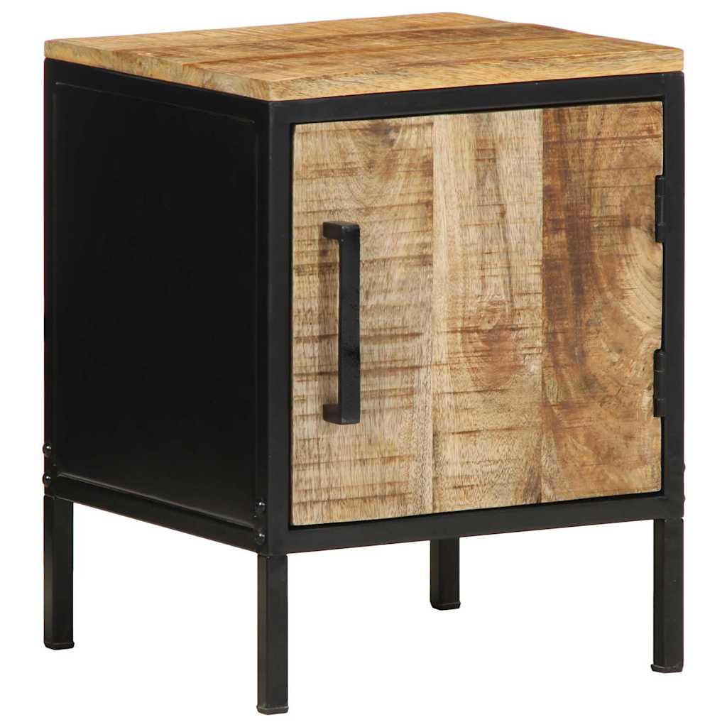 Cabinet de chevet Marron et noir 30 x 30 x 40 cm - XIOS