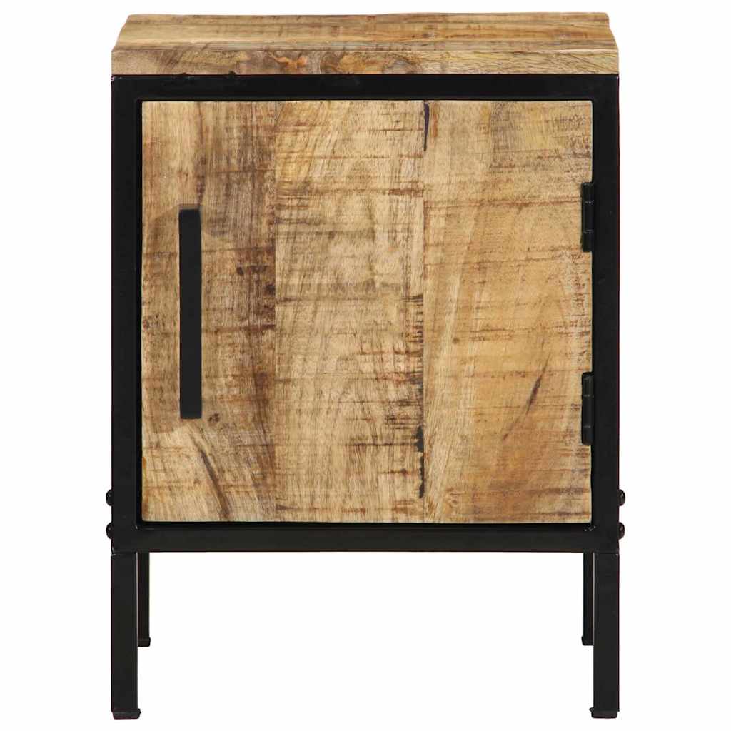 Cabinet de chevet 2 pcs Marron et Noir 30 x 30 x 40 cm - XIOS