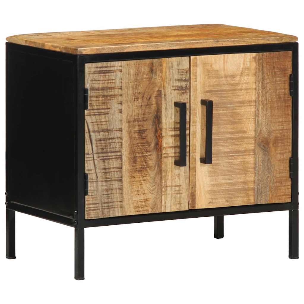 Cabinet de chevet Marron et noir 50 x 30 x 45 cm - XIOS