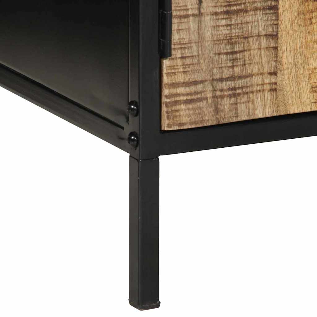 Cabinet de chevet 2 pcs Marron et Noir 50 x 30 x 45 cm - XIOS