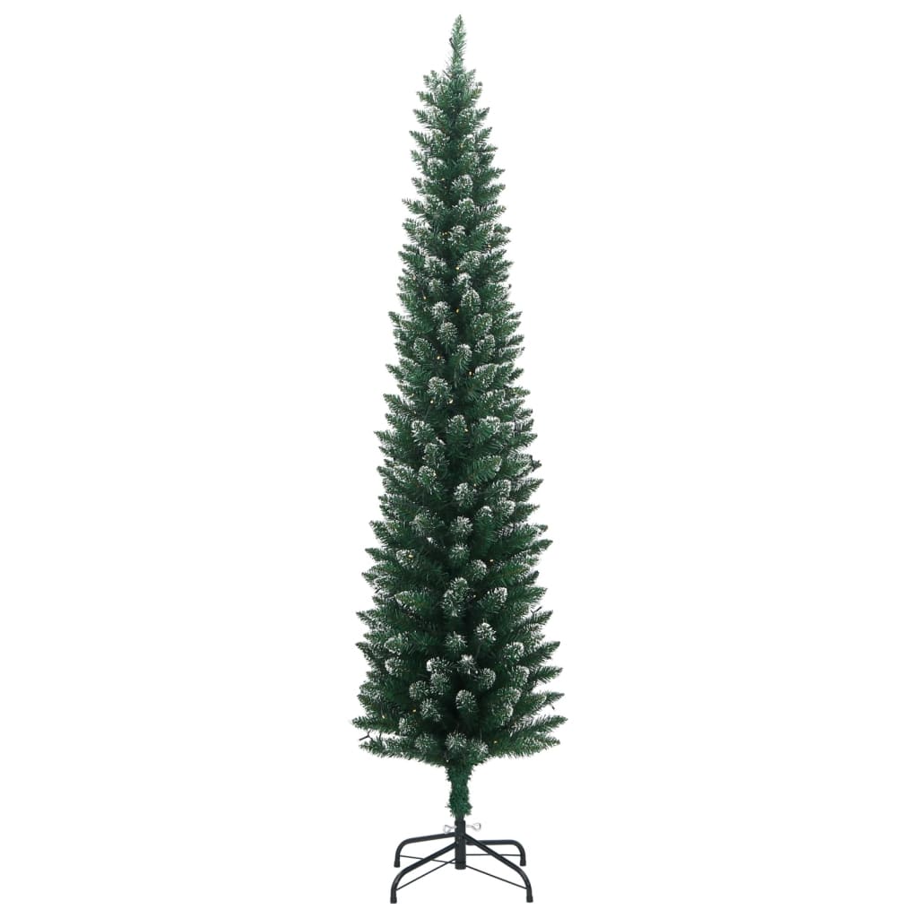 Sapin de Noël artificiel mince 300 LED 180 cm - XIOS