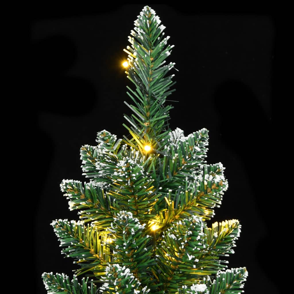 Sapin de Noël artificiel mince 300 LED 180 cm - XIOS