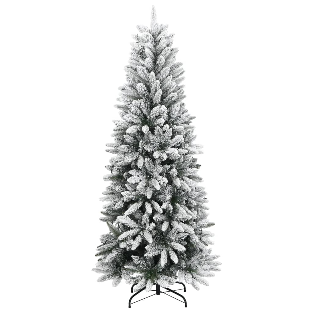 Sapin de Noël artificiel 300 LED et neige floquée 180 cm - XIOS