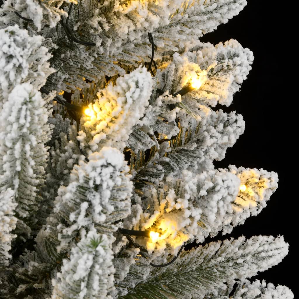 Sapin de Noël artificiel 300 LED et neige floquée 210 cm - XIOS