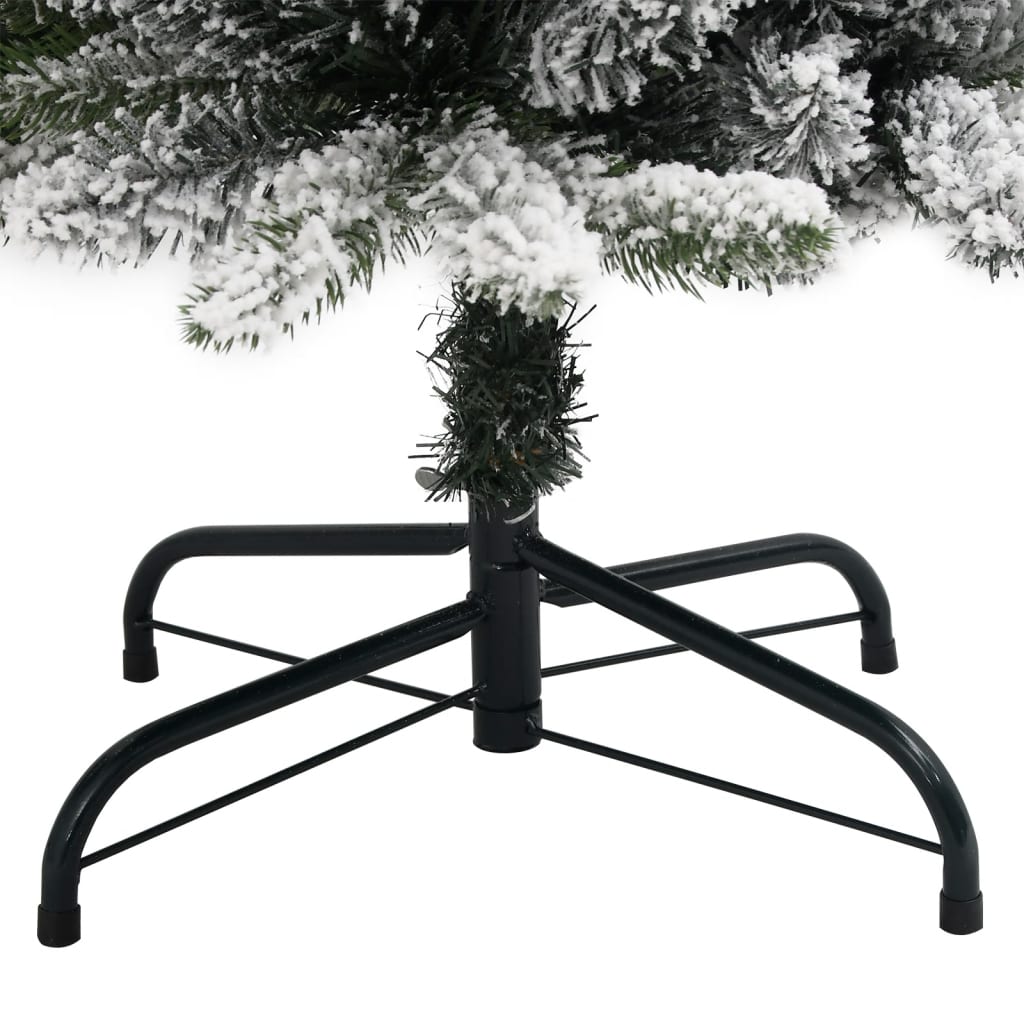 Sapin de Noël artificiel 150 LED et flocon de neige 120 cm - XIOS