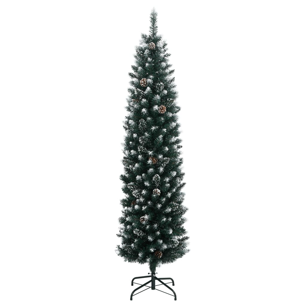 Sapin de Noël artificiel mince 300 LED 210 cm - XIOS