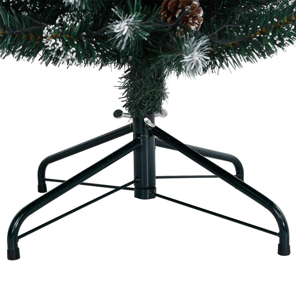 Sapin de Noël artificiel mince 300 LED 210 cm - XIOS