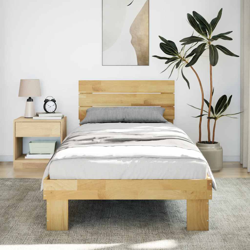 Cadre de lit avec tête de lit sans matelas 100x200 cm - XIOS