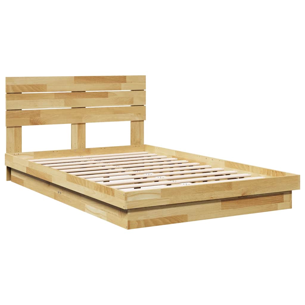 Cadre de lit avec tête de lit sans matelas 120x200 cm - XIOS