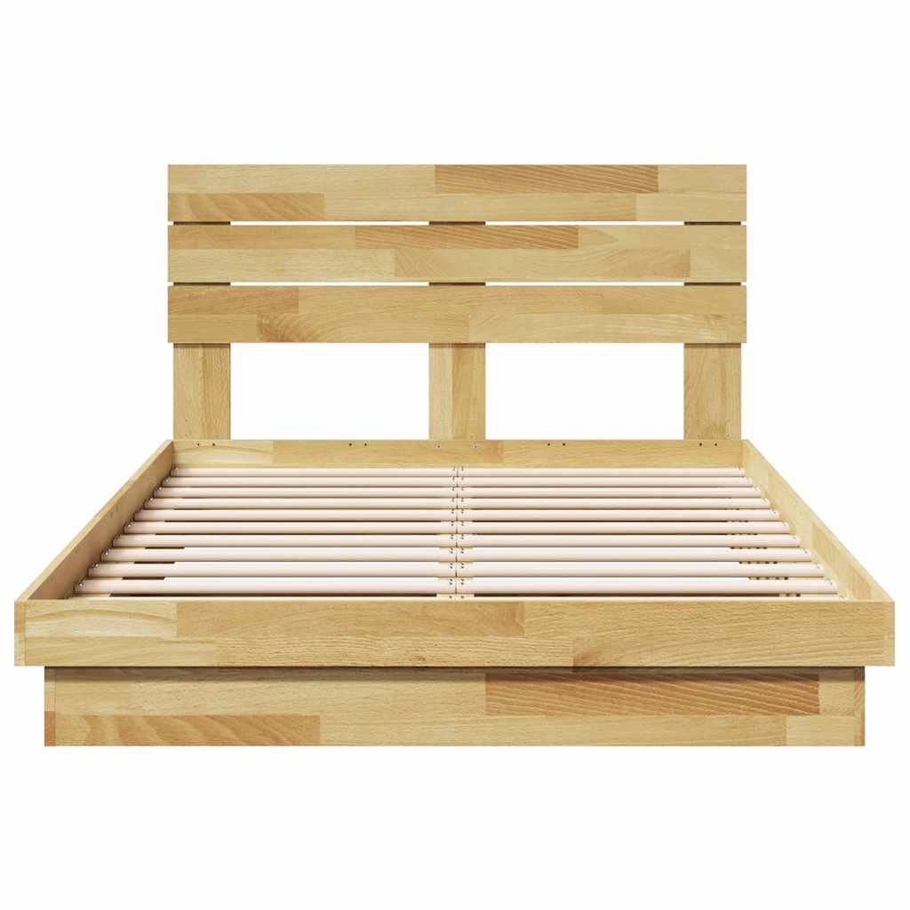 Cadre de lit avec tête de lit sans matelas 120x200 cm - XIOS