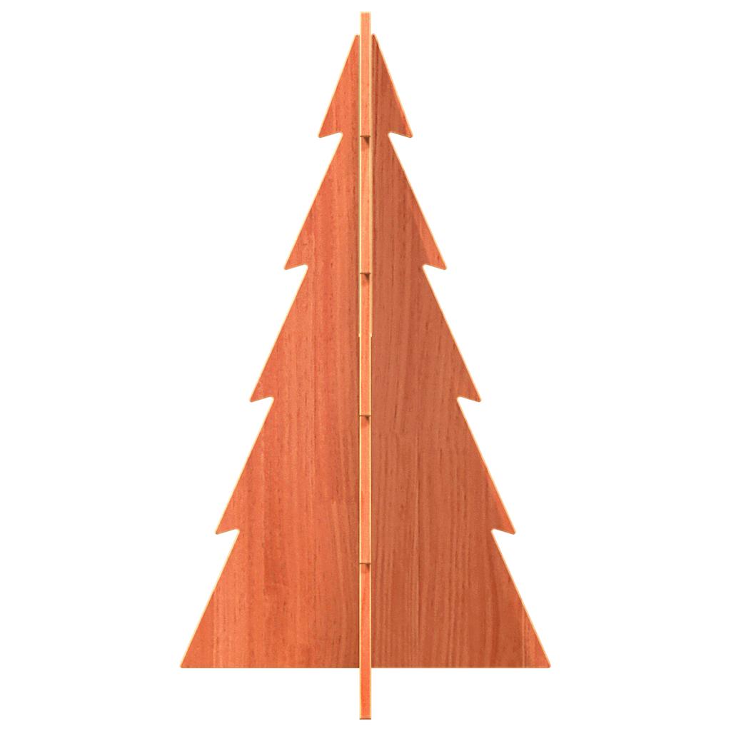 Arbre de Noël en bois pour décoration 80 cm bois de pin massif - XIOS