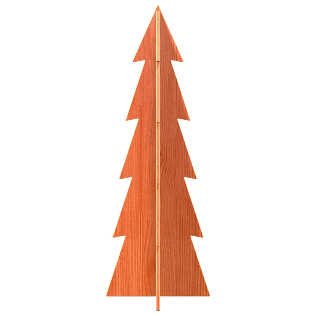 Arbre de Noël en bois pour décoration 112 cm bois de pin massif - XIOS