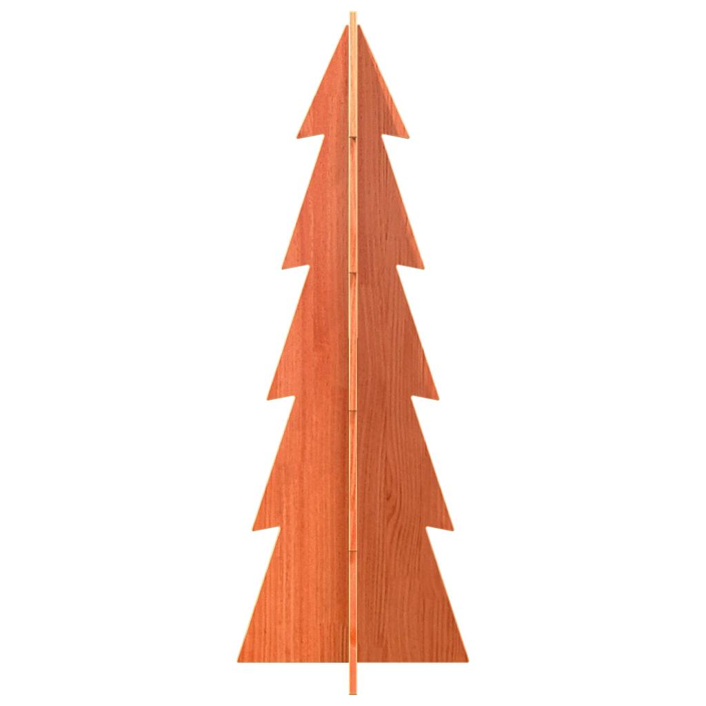 Arbre de Noël en bois pour décoration 112 cm bois de pin massif - XIOS