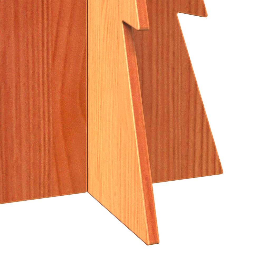 Arbre de Noël en bois pour décoration 112 cm bois de pin massif - XIOS