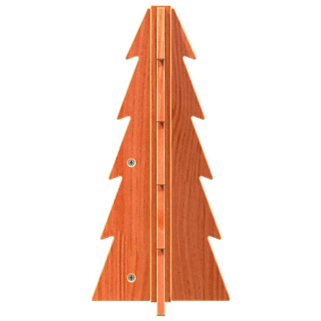 Arbre de Noël en bois pour décoration 49 cm bois de pin massif - XIOS