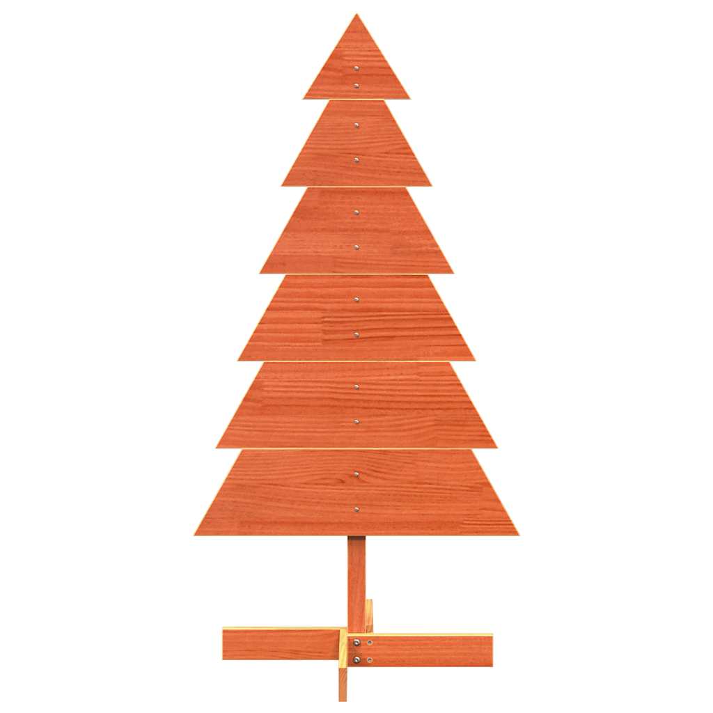 Arbre de Noël en bois pour décoration 120 cm bois de pin massif - XIOS