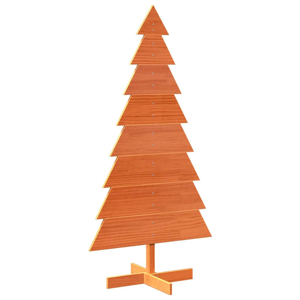 Arbre de Noël en bois pour décoration 150 cm bois de pin massif - XIOS