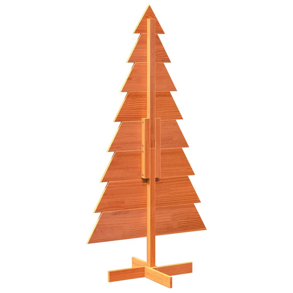 Arbre de Noël en bois pour décoration 150 cm bois de pin massif - XIOS