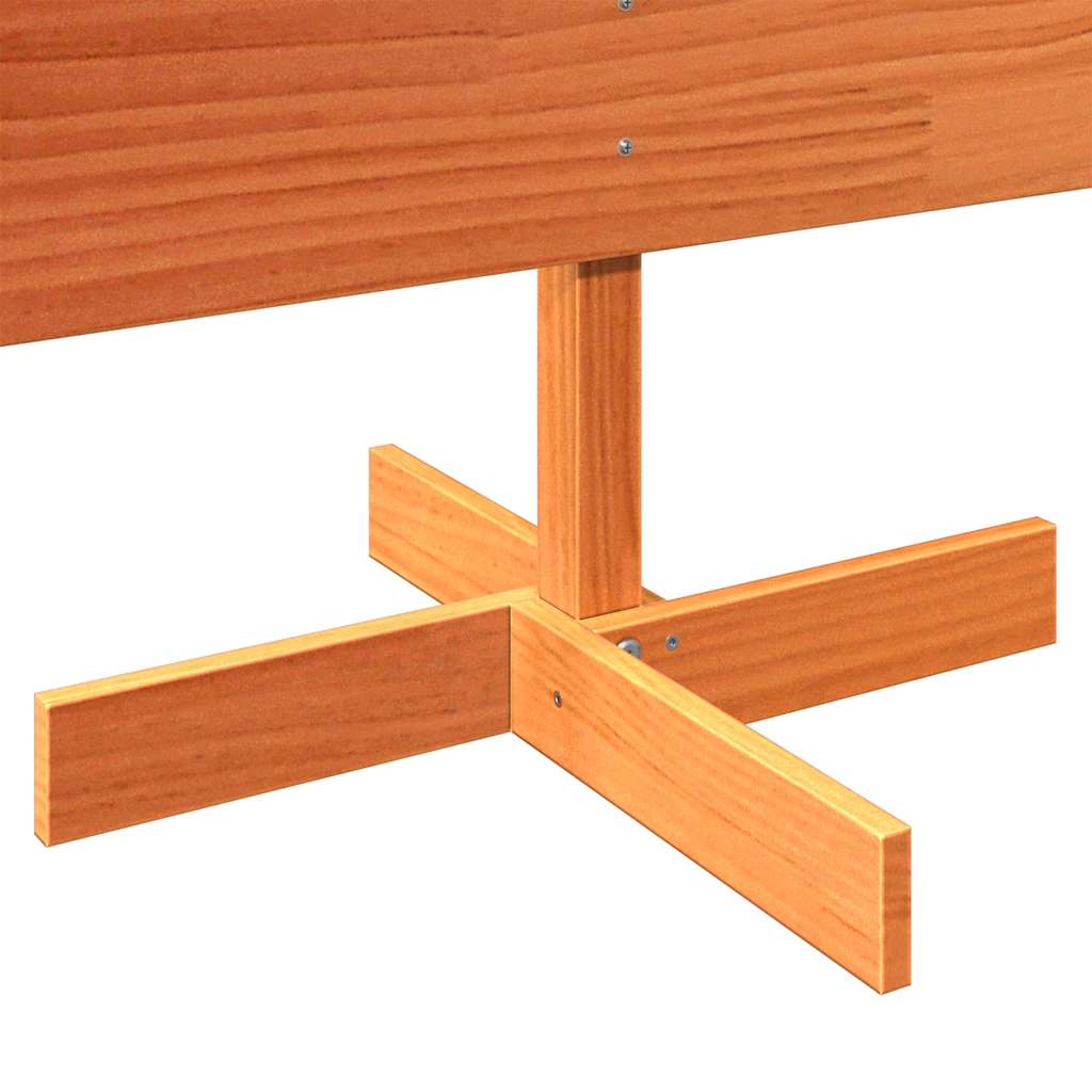 Arbre de Noël en bois pour décoration 150 cm bois de pin massif - XIOS