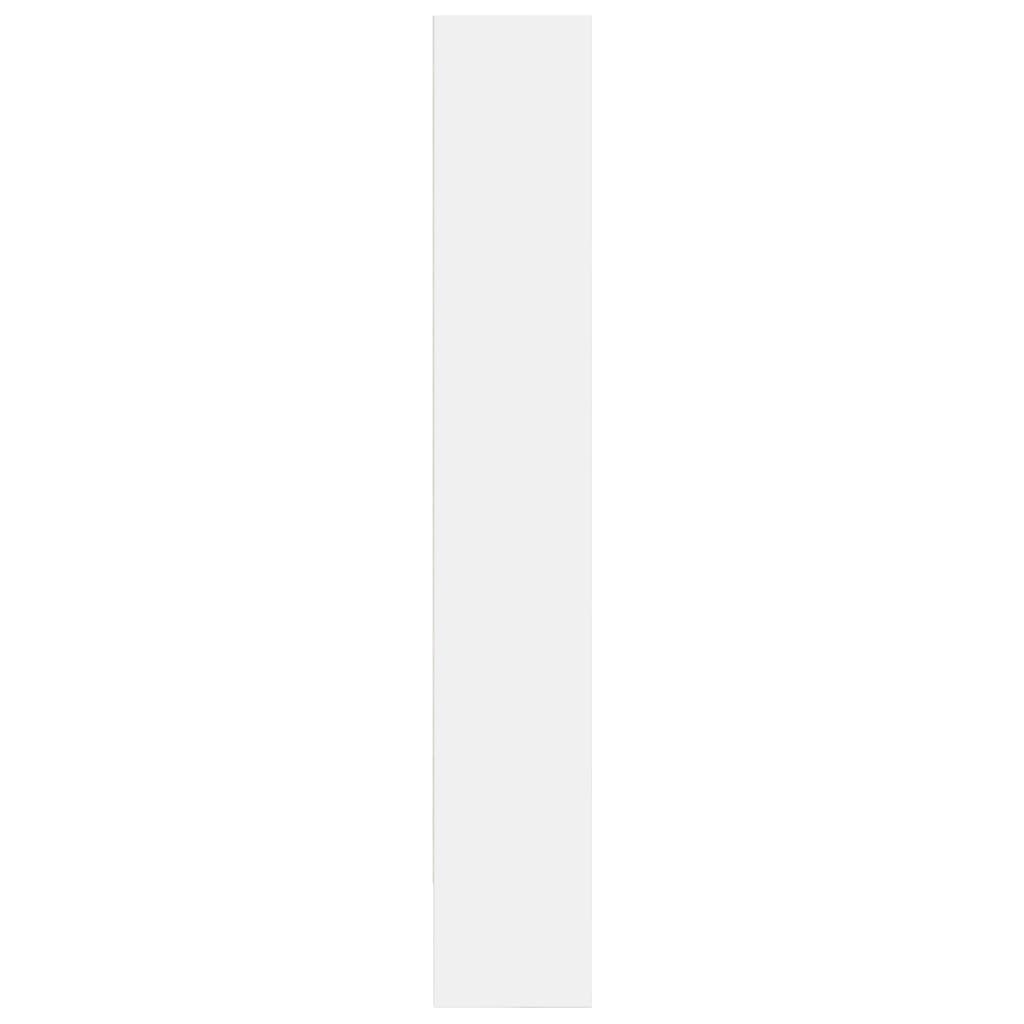 Bibliothèque blanc 80x30x189 cm bois d'ingénierie - XIOS