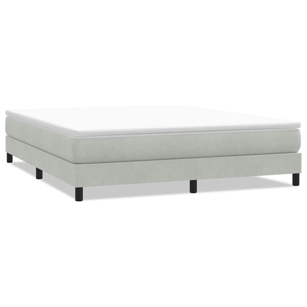 Sommier à lattes de lit sans matelas 180x210 cm velours - XIOS