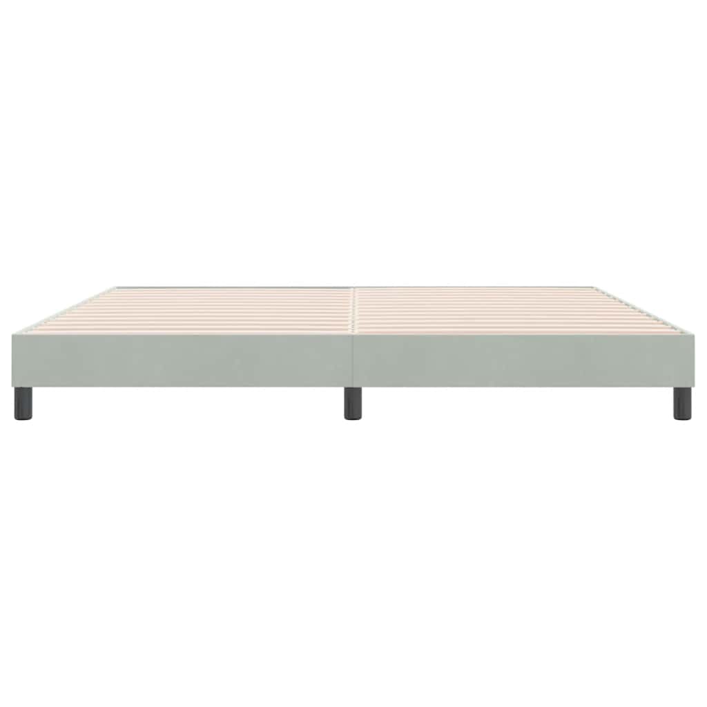Sommier à lattes de lit sans matelas 180x210 cm velours - XIOS