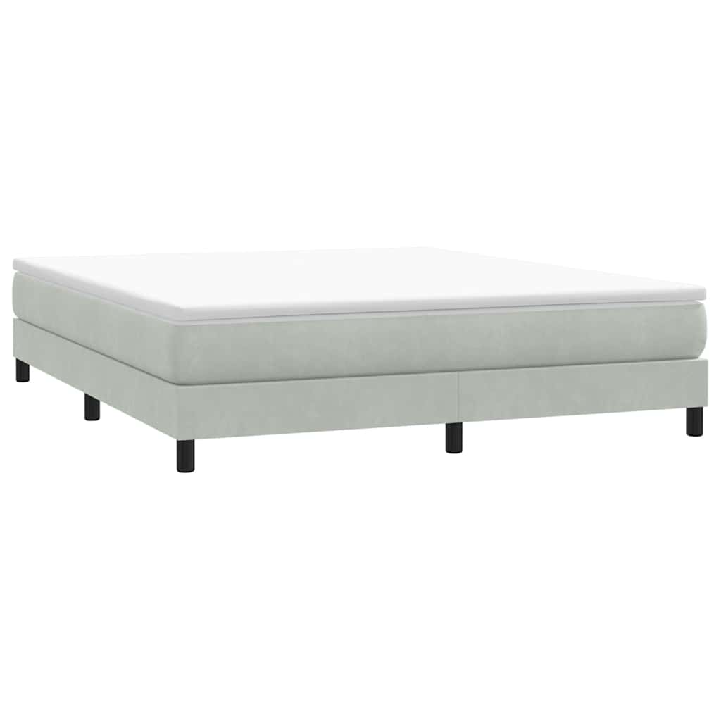 Sommier à lattes de lit sans matelas 180x210 cm velours - XIOS