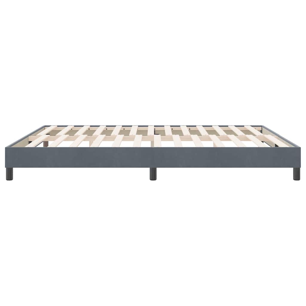 Sommier à lattes de lit sans matelas 180x210 cm velours - XIOS