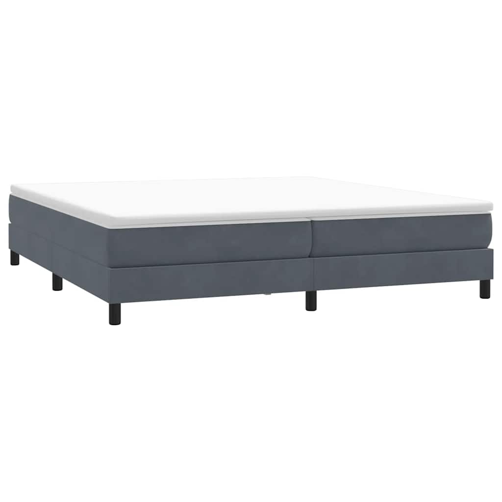 Sommier à lattes de lit sans matelas gris foncé 200x220 cm - XIOS