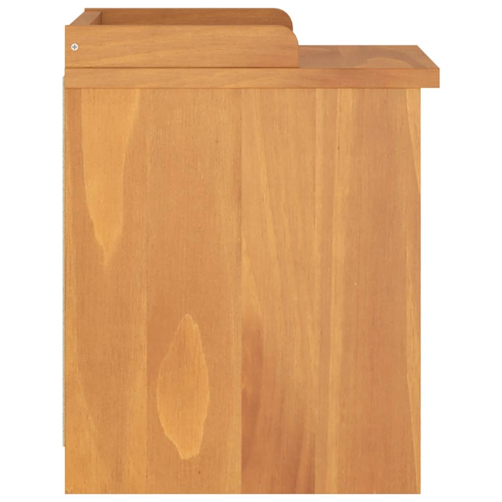 Banc de couloir SANDNES 45x40x50 cm bois de pin massif - XIOS