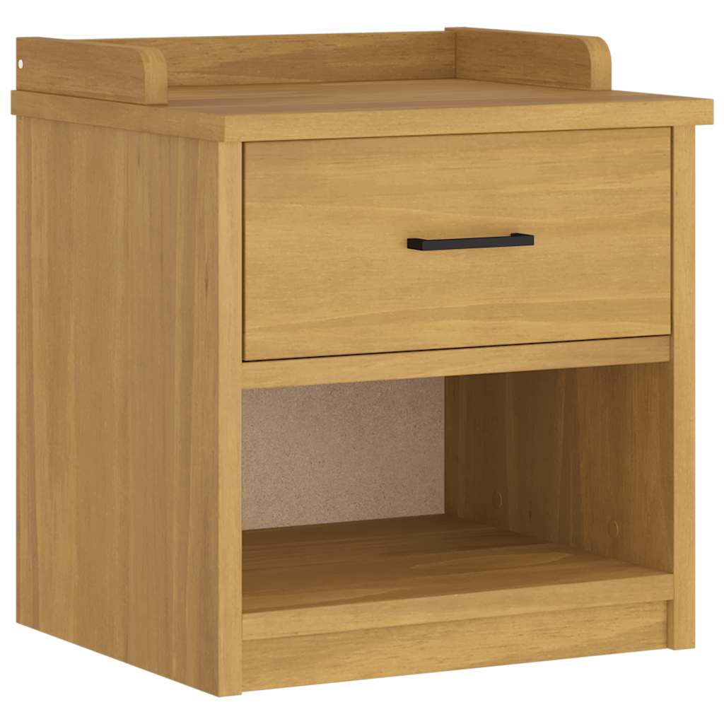 Banc de couloir SANDNES 45x40x50 cm bois de pin massif - XIOS