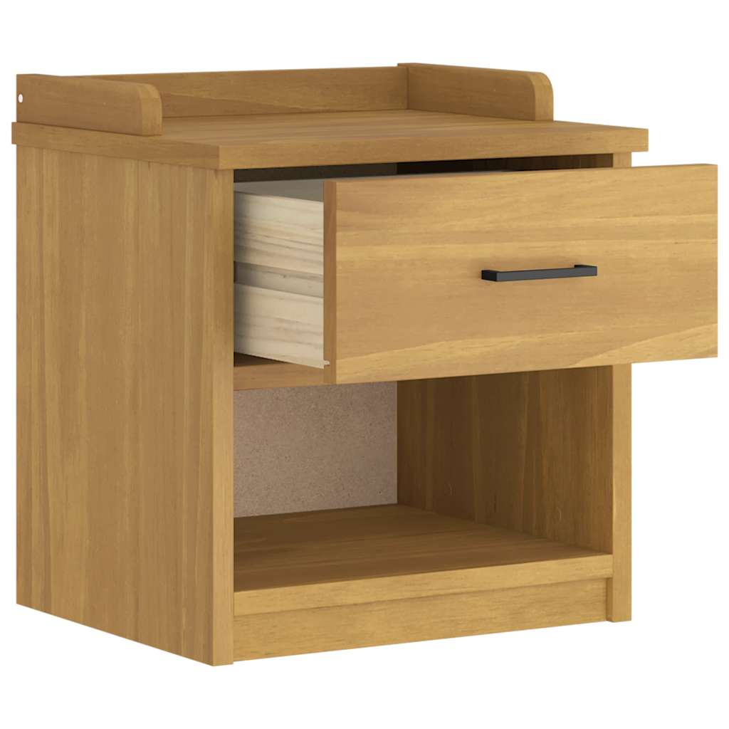 Banc de couloir SANDNES 45x40x50 cm bois de pin massif - XIOS