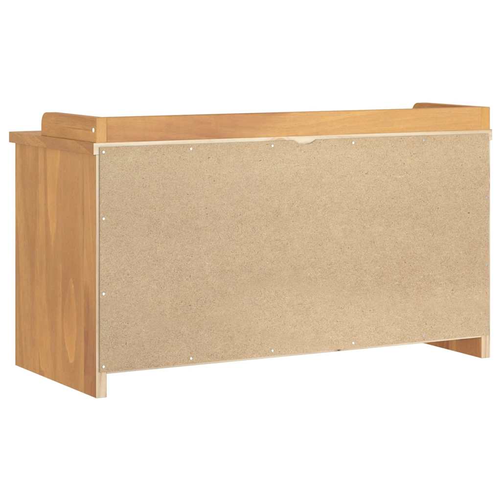 Banc de couloir SANDNES 87x40x50 cm bois de pin massif - XIOS