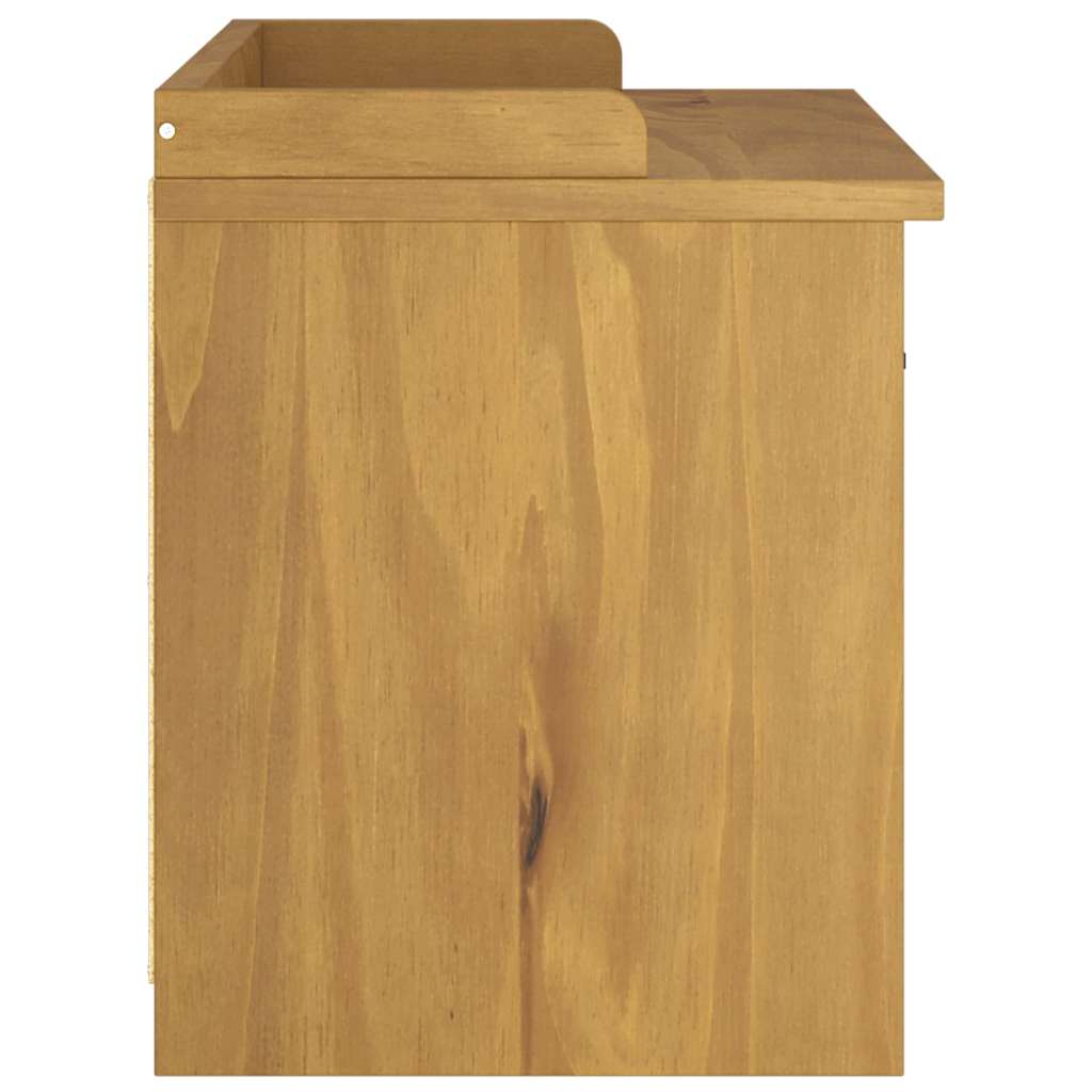 Banc de couloir SANDNES 87x40x50 cm bois de pin massif - XIOS