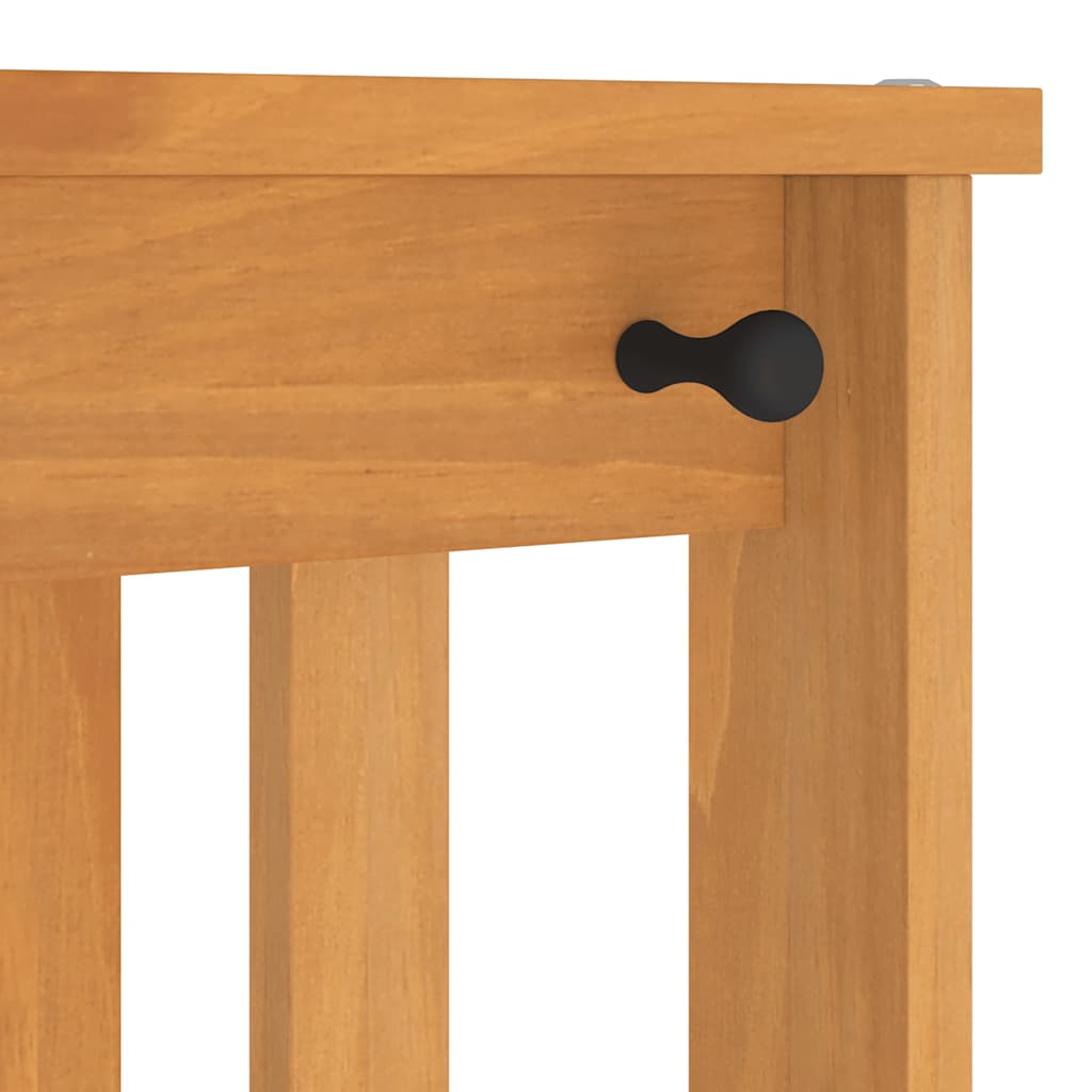 Portemanteau SANDNES 45x40x159,5 cm bois massif pin - XIOS