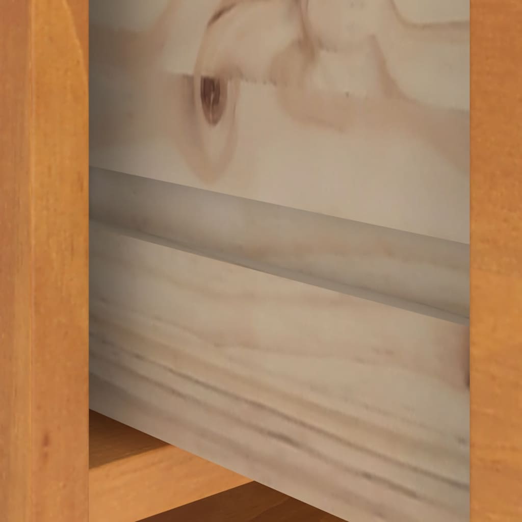 Portemanteau SANDNES 45x40x159,5 cm bois massif pin - XIOS