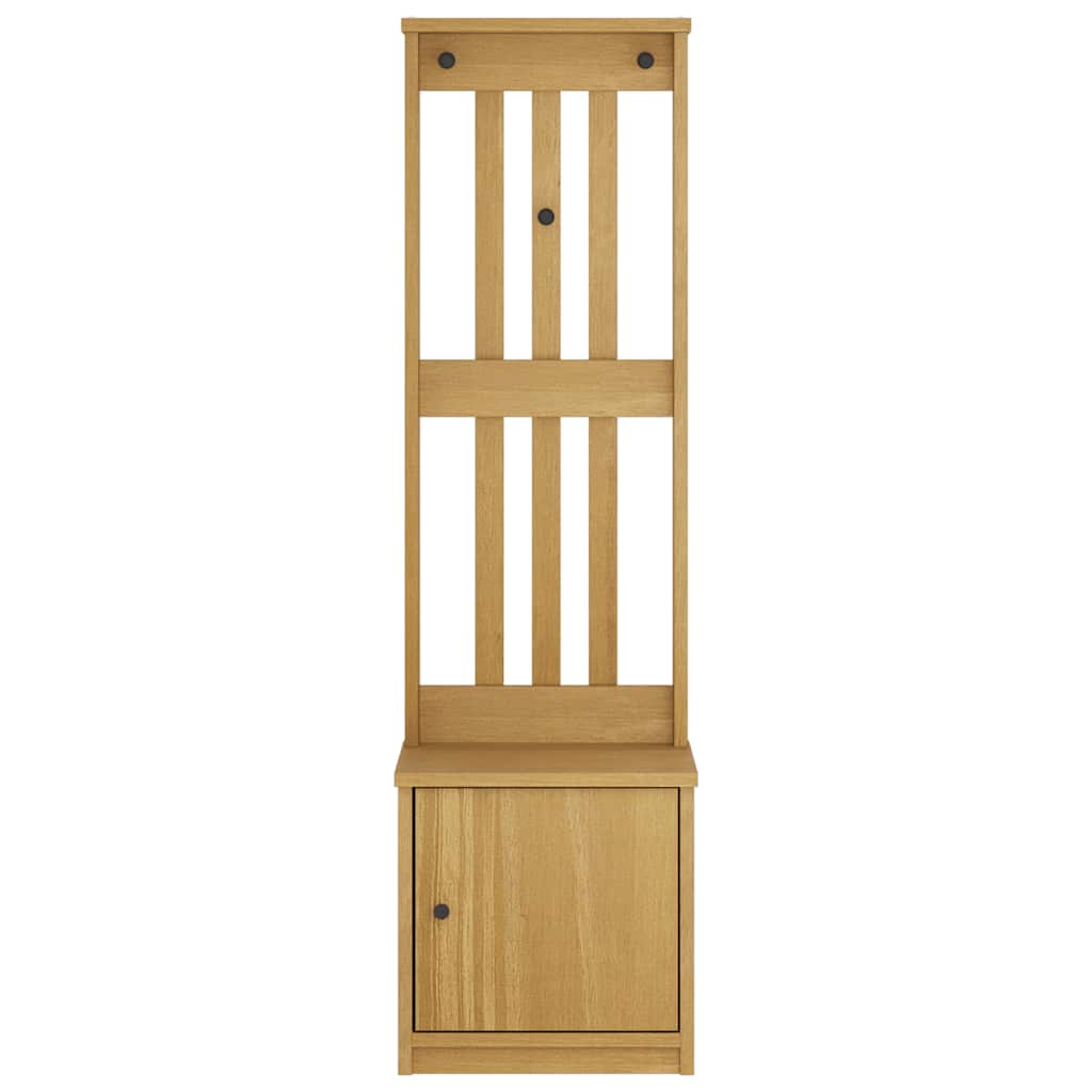Portemanteau SANDNES 45x40x159,5 cm bois massif pin - XIOS