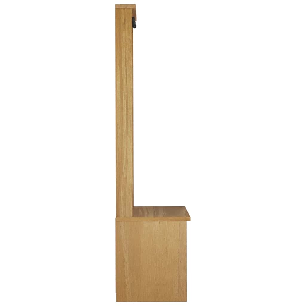 Portemanteau SANDNES 87x40x159,5 cm bois massif pin - XIOS