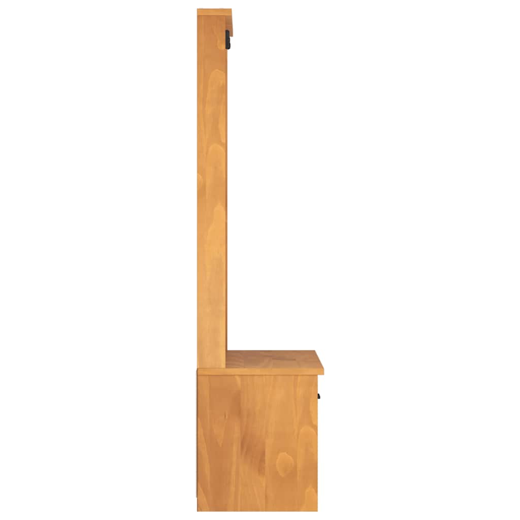 Portemanteau SANDNES 87x40x159,5 cm bois massif pin - XIOS