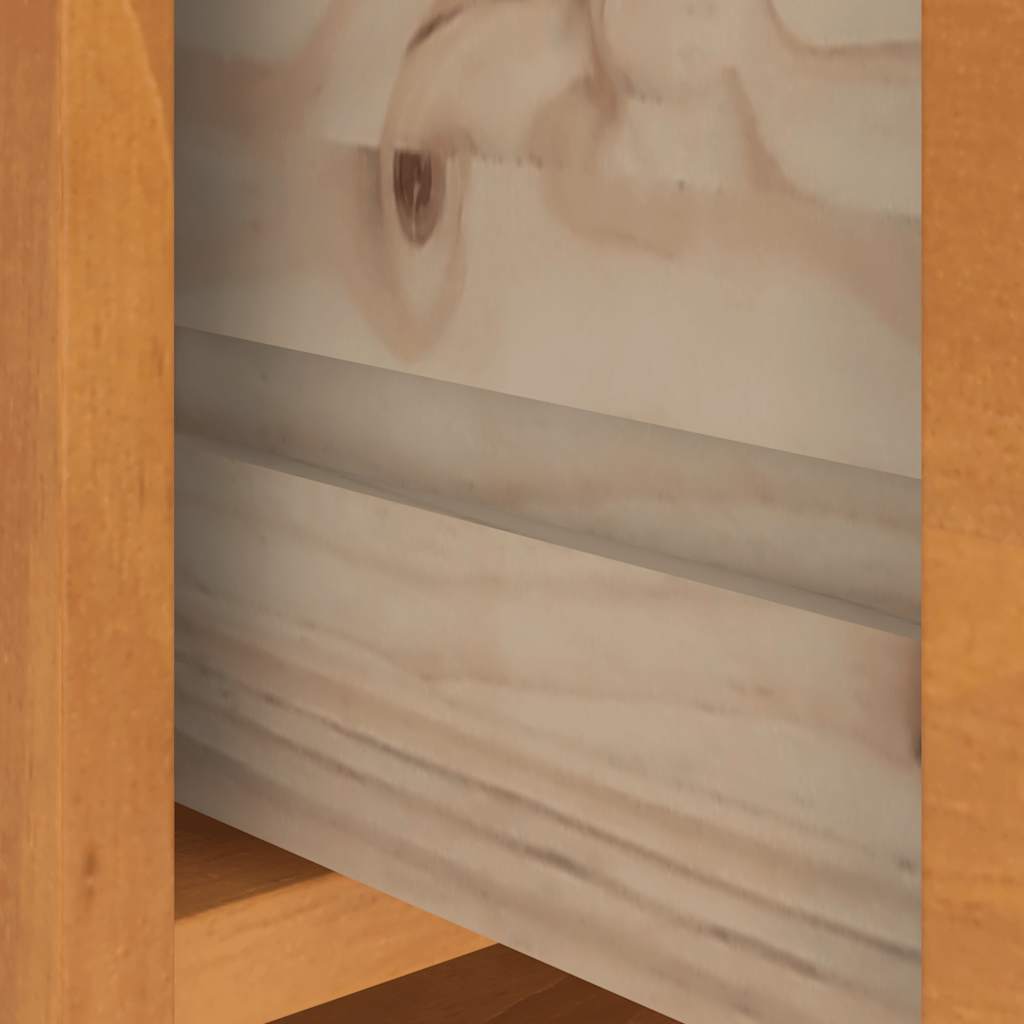 Portemanteau SANDNES 87x40x159,5 cm bois massif pin - XIOS