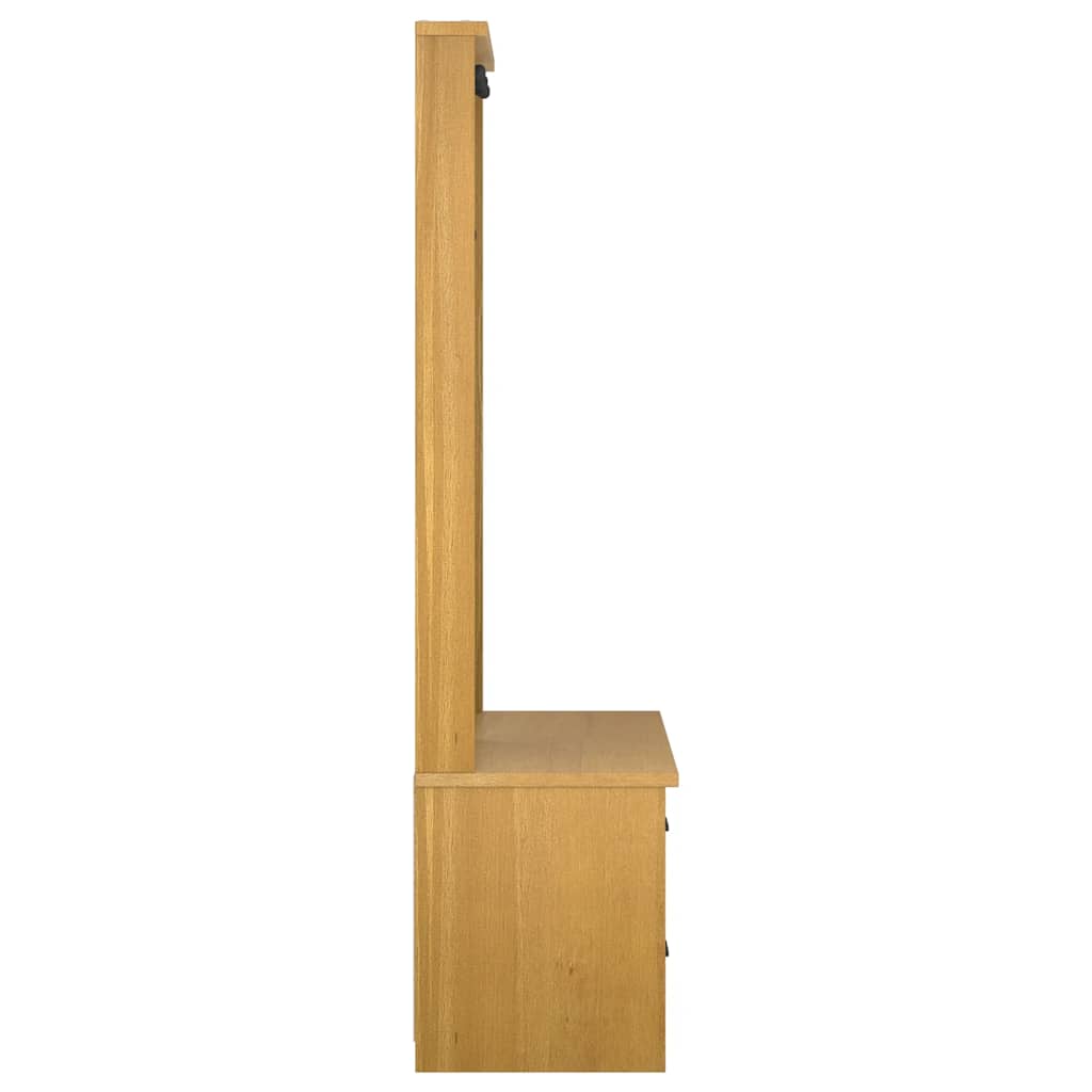 Portemanteau SANDNES 87x40x159,5 cm bois massif pin - XIOS